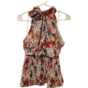 Papaya Women's Smocked Halter Top